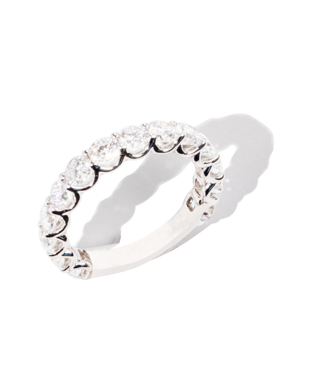 Eternity White Gold Ring