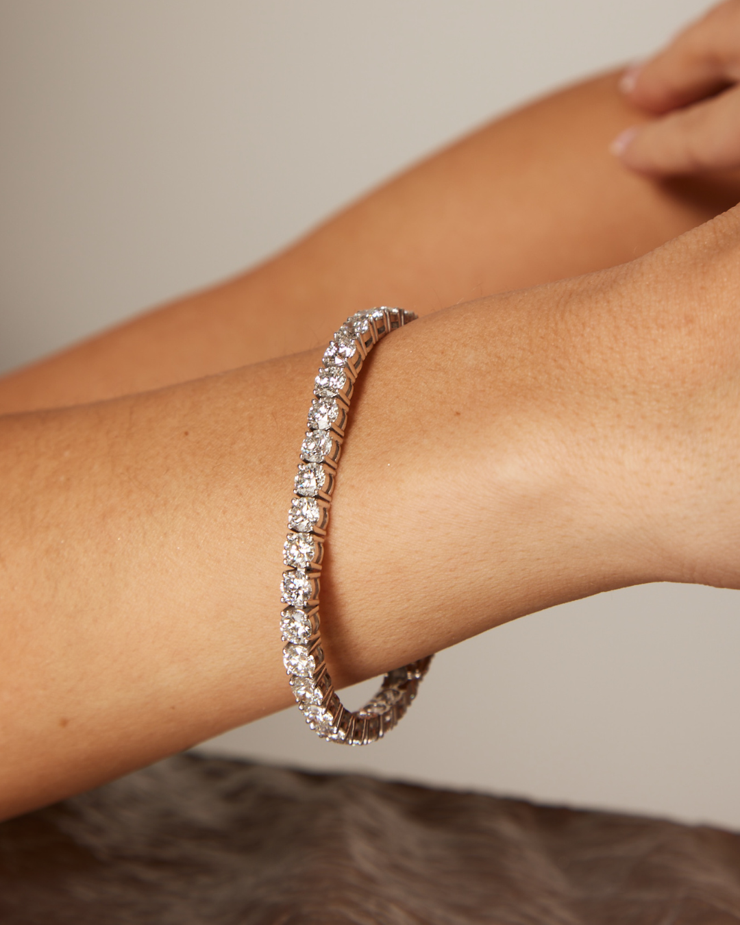 Clarity Tennis Bracelet