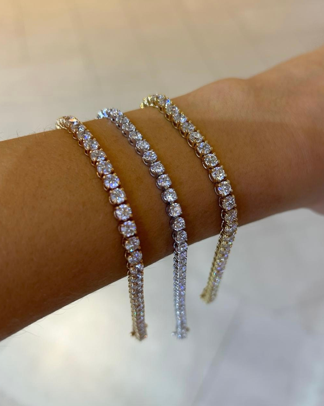 Refined Tennis Bracelet
